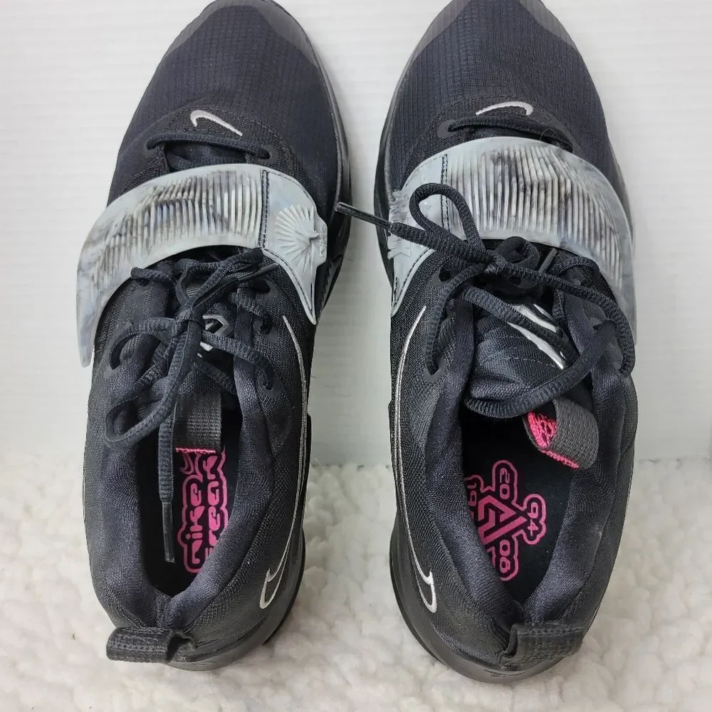 Nike Zoom Freak 3 Mens Size 13 Sneaker DA0694 002 Black Metallic Silver Shoes